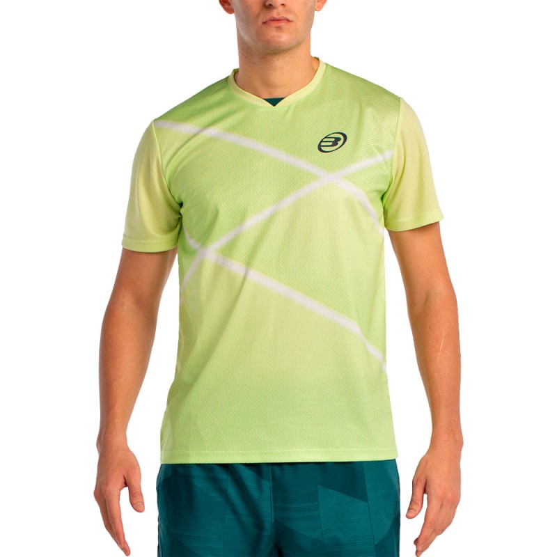 Camiseta Bullpadel Ladra limón