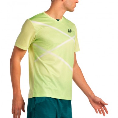 Camiseta Bullpadel Ladra limón