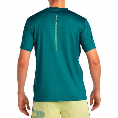 Camiseta Bullpadel Lande verde oscuro vigore