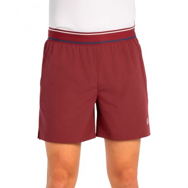 Short Bullpadel Alu vino burdeos