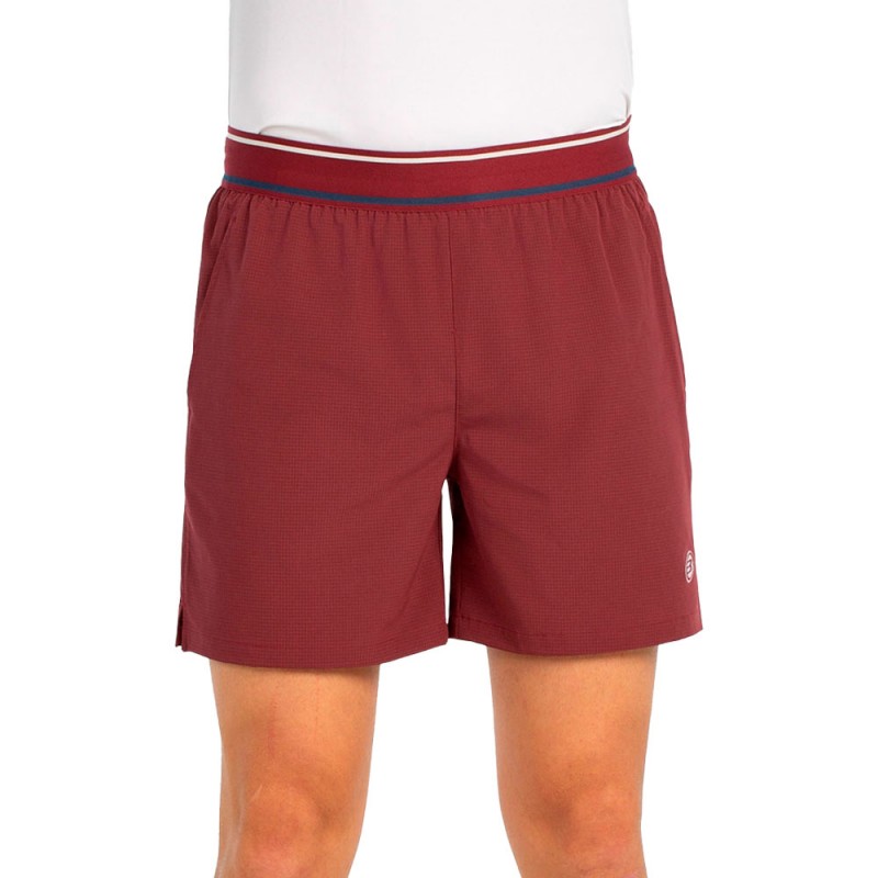 Short Bullpadel Alu vino burdeos