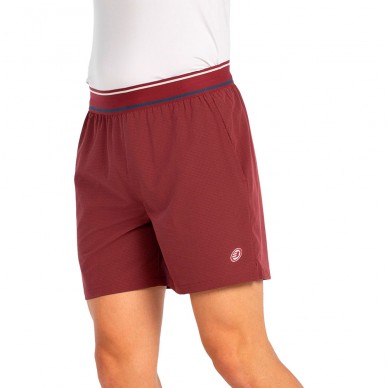 Short Bullpadel Alu vino burdeos