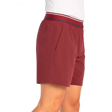 Short Bullpadel Alu vino burdeos