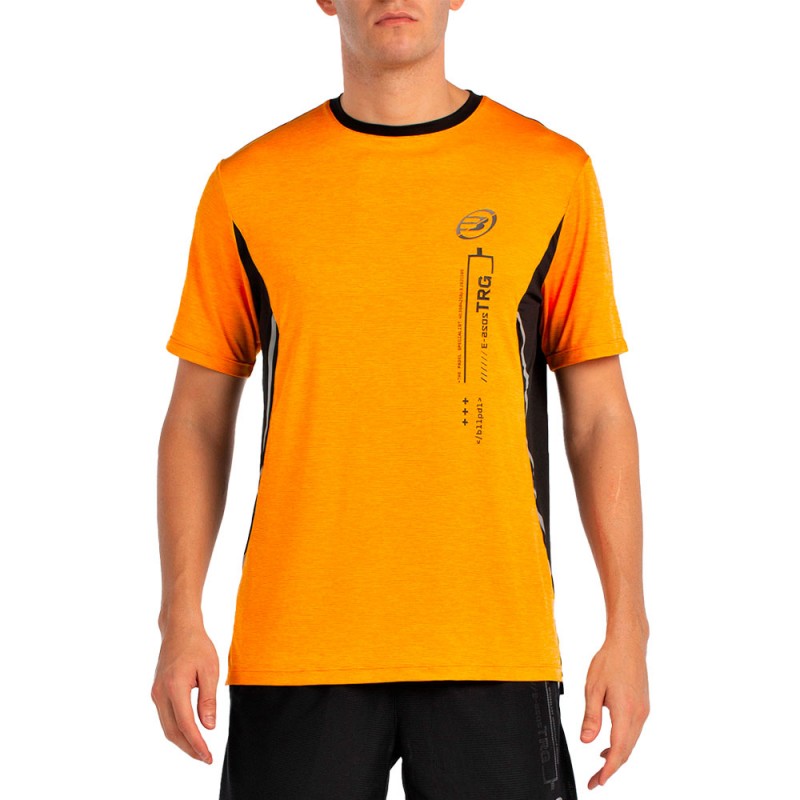 Camiseta Bullpadel Becerre naranja bicolor