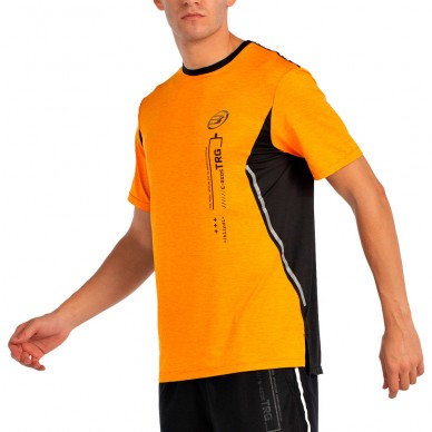 Camiseta Bullpadel Becerre naranja bicolor