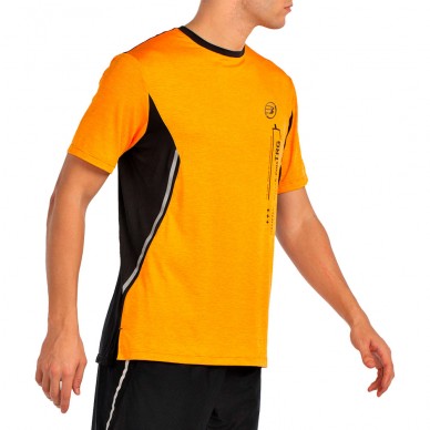 Camiseta Bullpadel Becerre naranja bicolor