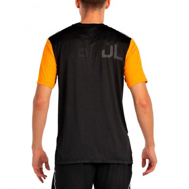 Camiseta Bullpadel Becerre naranja bicolor