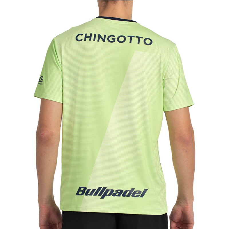Camiseta Bullpadel Chingotto 25I limón