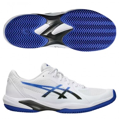 Zapatillas Asics Solution Swift FF2 Clay white dark cobalt 2025