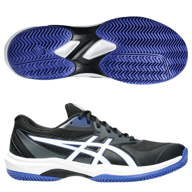 Zapatillas Asics Game FF Clay black white 2025