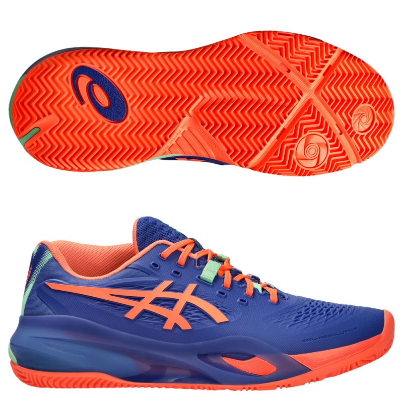 Zapatillas Asics Gel Resolution X Padel dark cobalt vivid coral 2025 Zapatillas Asics Gel Resolution X Padel dark cobalt vivid coral 2025