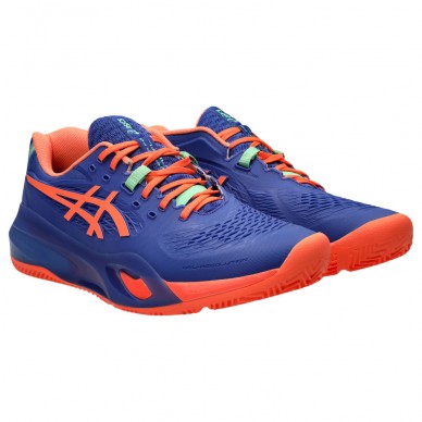 Zapatillas Asics Gel Resolution X Padel dark cobalt vivid coral 2025
