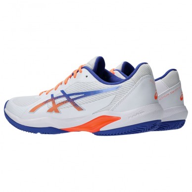 Zapatillas Asics Solution Swift FF2 Padel white dark cobalt 2025