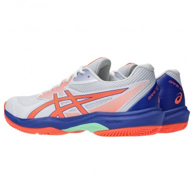 Zapatillas Asics Game FF Padel white vivid coral 2025