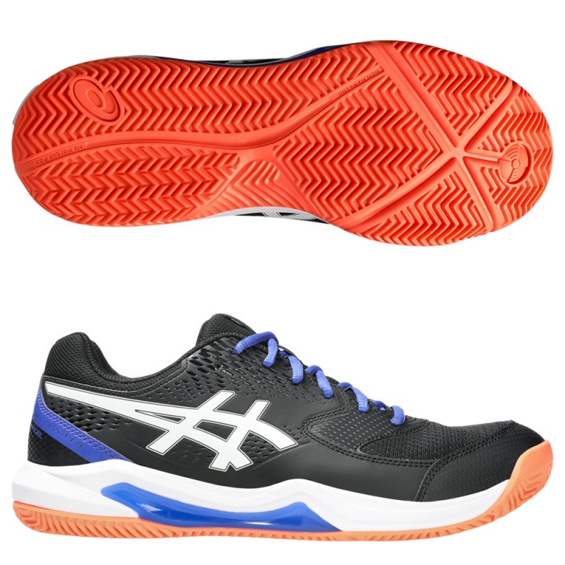 Zapatillas Asics Gel Dedicate 8 Padel black white 2025 Zapatillas Asics Gel Dedicate 8 Padel black white 2025