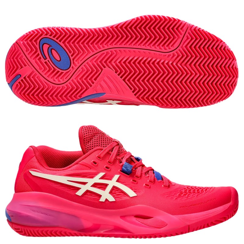 Zapatillas Asics Gel Resolution X Clay bright rose cream 2025