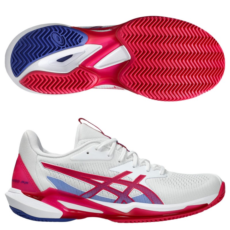 Asics Solution Speed FF3 Clay blancas y rojas 2025 | Velocidad