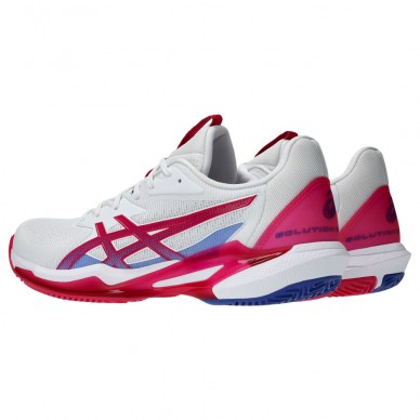 Zapatillas Asics Solution Speed FF3 Clay white bright rose 2025