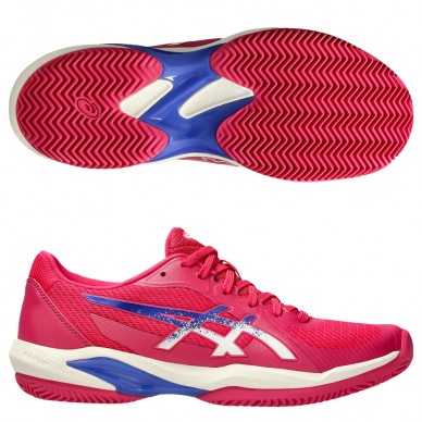 Zapatillas Asics Solution Swift FF2 Clay bright rose dark cobalt 2025