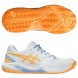 Zapatillas Asics Gel Dedicate 8 Padel white orange glow 2025