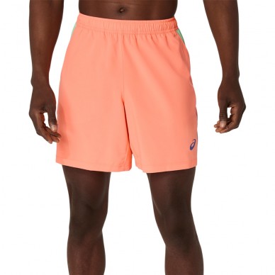 Short Asics Padel Court 7in naranja