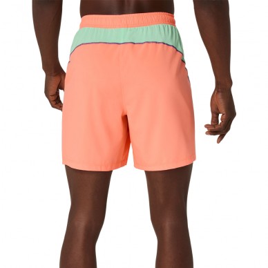 Short Asics Padel Court 7in naranja