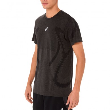 Camiseta Asics Seamless SS Top negra