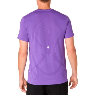 Camiseta Asics Seamless SS Top morada
