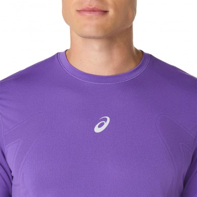 Camiseta Asics Seamless SS Top morada