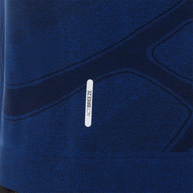 Camiseta Asics Seamless SS Top azul