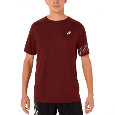 Camiseta Asics Icon SS Top roja