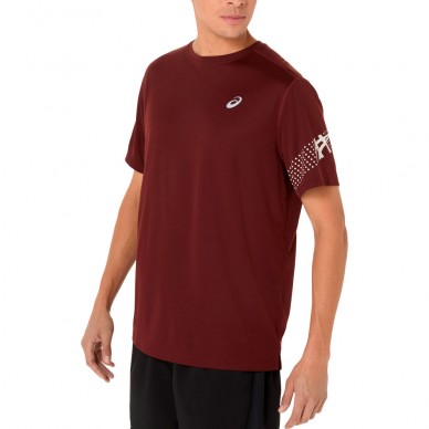 Camiseta Asics Icon SS Top roja