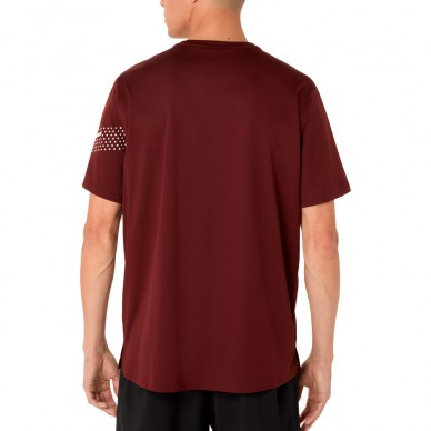 Camiseta Asics Icon SS Top roja