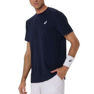 Camiseta Asics Court SS Top azul marino
