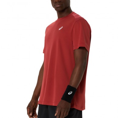 Camiseta Asics Court SS Top roja