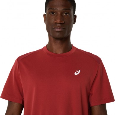 Camiseta Asics Court SS Top roja