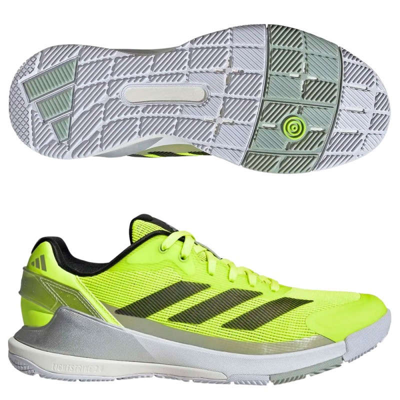 Zapatillas Adidas Crazyquick LS Padel M lucid lemon black 2025 Zapatillas Adidas Crazyquick LS Padel M lucid lemon black 2025