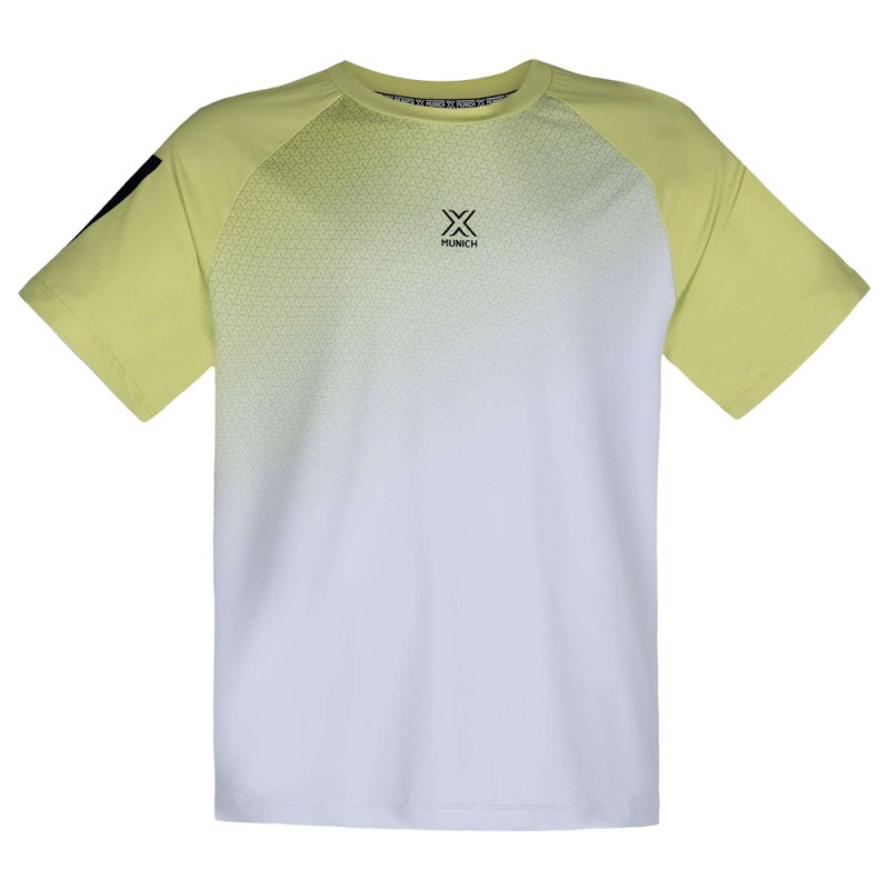 Camiseta Munich Masters blanca amarilla