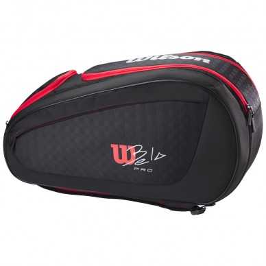 Paletero Wilson Bela V3 negro rojo 2025