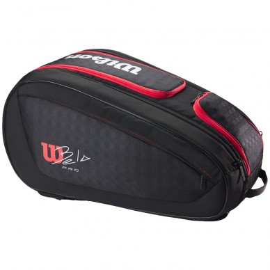Paletero Wilson Bela V3 negro rojo 2025