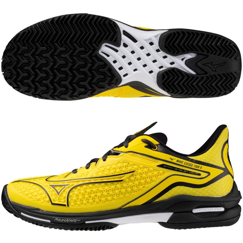 シューズ(男性用) Mizuno WAVE EXCEEED TOUR6 Mizuno Wave Exceed Tour 6 amarillas 2025 | Máxima estabilidad y