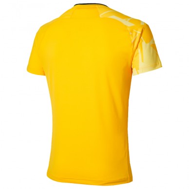 Camiseta Mizuno Daybreakers Shadow Graphic amarilla