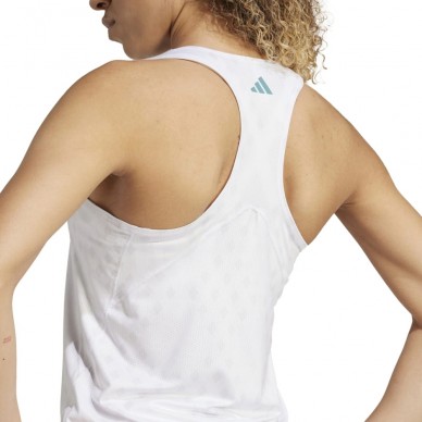 Camiseta Adidas Club Graph blanca gris
