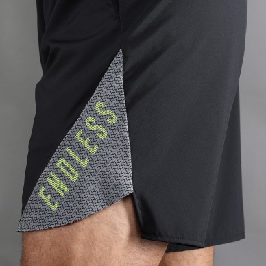 Short Endless Phoenix negro gris
