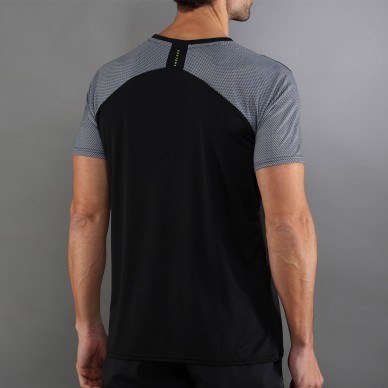 Camiseta Endless Vector negra gris