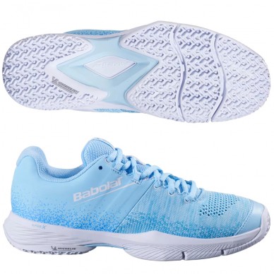 Zapatillas Babolat Sensa Women cyan blue white 2025