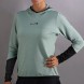 Sudadera Endless Breath Line verde bosque