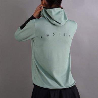 Sudadera Endless Breath Line verde bosque