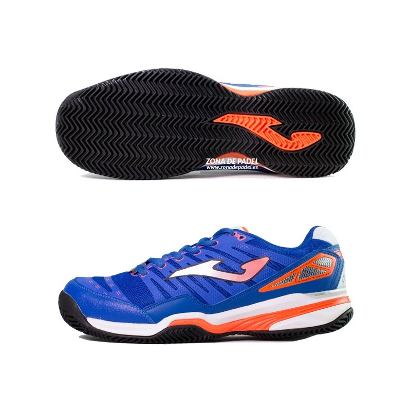 Zapatillas Joma T.Slam Clay Royal Naranja 2015