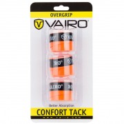 3 Overgrips Vairo Confort Tack Naranjas